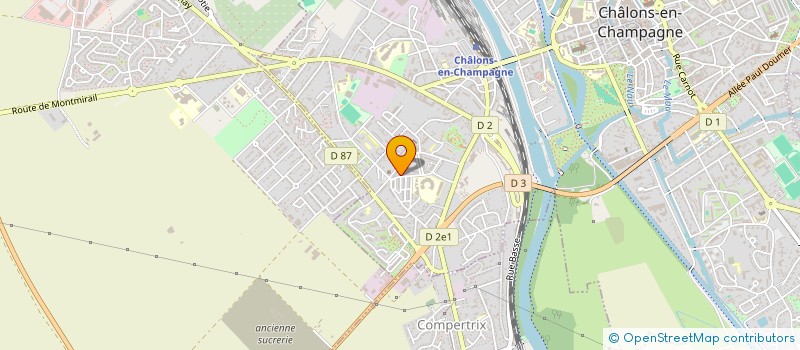 localisation de l'entreprise MONSIEUR JEAN-PAUL SANDIAN  CHALONS-EN-CHAMPAGNE