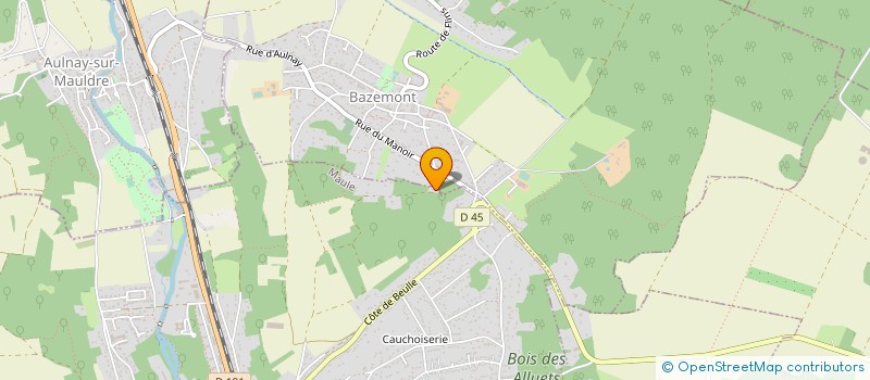 localisation de l'entreprise MONSIEUR JEAN-PAUL SCHARTIER  MAULE