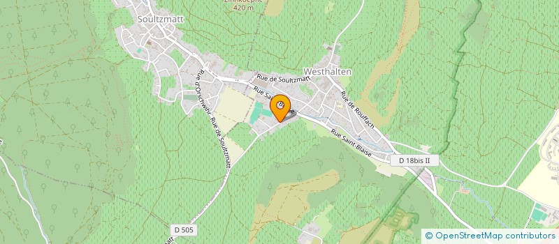 localisation de l'entreprise MONSIEUR JEAN-PAUL SCHLEGEL  WESTHALTEN