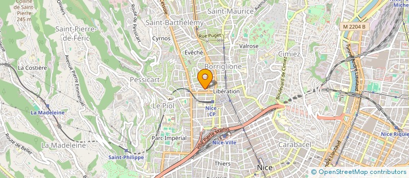 localisation de l'entreprise MONSIEUR JEAN-PAUL SCHUAB à NICE