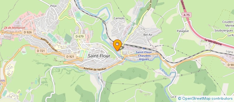 localisation de l'entreprise MONSIEUR JEAN PAUL SEGUY à ROFFIAC