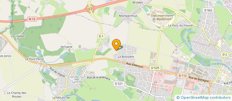 localisation de l'entreprise MONSIEUR JEAN-PAUL SELLOS à CONDE-SUR-SARTHE