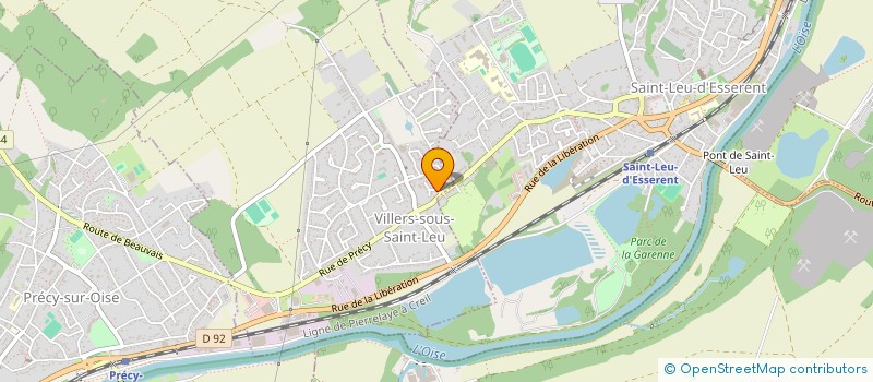 localisation de l'entreprise MONSIEUR JEAN PAUL SIGAUT  VILLERS-SOUS-SAINT-LEU