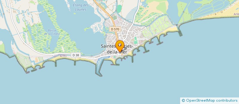 localisation de l'entreprise MONSIEUR JEAN-PAUL SIRGUEY à SAINTES-MARIES-DE-LA-MER