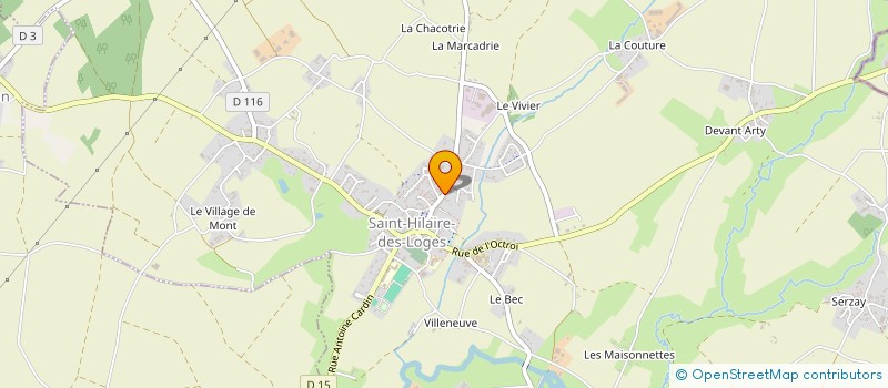 localisation de l'entreprise MONSIEUR JEAN-PAUL SOIGNIER à SAINT-HILAIRE-DES-LOGES