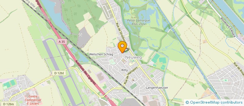 localisation de l'entreprise MONSIEUR JEAN PAUL SONNTAG  SAINT-LOUIS