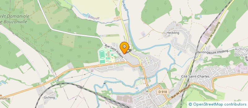 localisation de l'entreprise MONSIEUR JEAN-PAUL SPIESS  VAUDRECHING