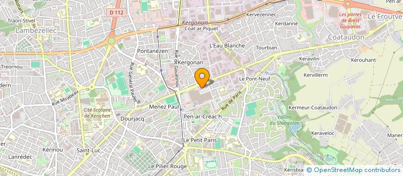 localisation de l'entreprise MONSIEUR JEAN-PAUL STEPHAN à BREST