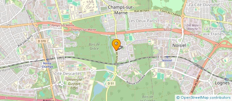 localisation de l'entreprise MONSIEUR JEAN-PAUL STERZATI  CHAMPS-SUR-MARNE