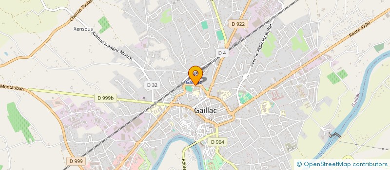 localisation de l'entreprise MONSIEUR JEAN-PAUL TAILLEFER à GAILLAC