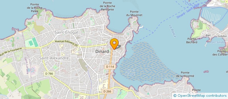 localisation de l'entreprise MONSIEUR JEAN-PAUL TANT  DINARD