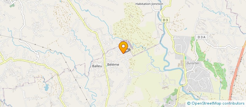 localisation de l'entreprise MONSIEUR JEAN-PAUL THIANT  LE LAMENTIN