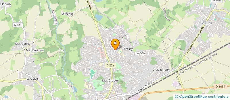 localisation de l'entreprise MONSIEUR JEAN-PAUL TOMPS  MEXIMIEUX