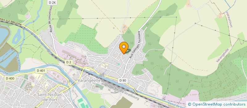 localisation de l'entreprise MONSIEUR JEAN-PAUL TOUSSAINT  VARANGEVILLE