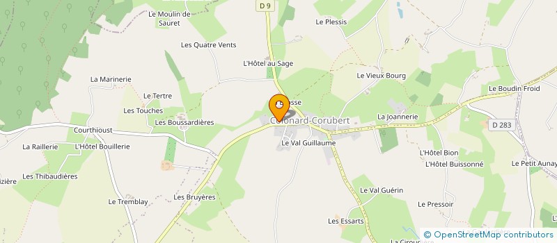 localisation de l'entreprise MONSIEUR JEAN-PAUL TRANCHANT à PERCHE EN NOCE