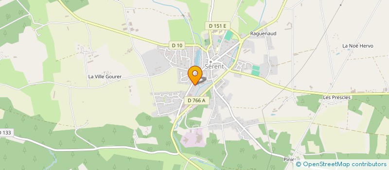 localisation de l'entreprise MONSIEUR JEAN-PAUL URIEN  SERENT