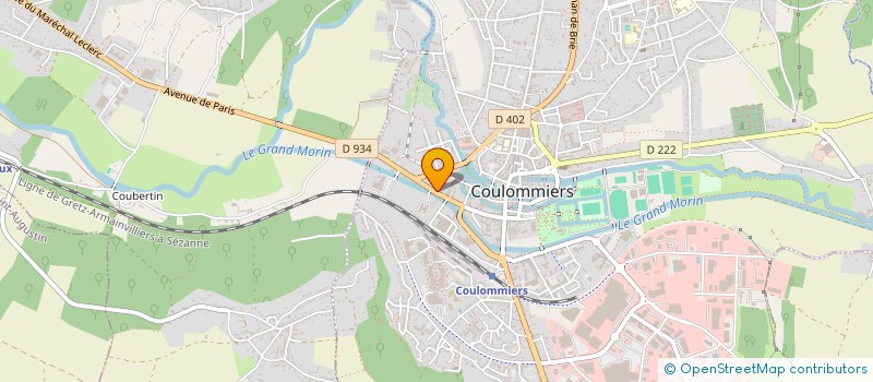 localisation de l'entreprise MONSIEUR JEAN-PAUL VANDAELE à COULOMMIERS