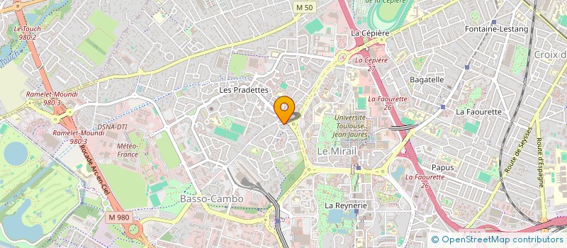 localisation de l'entreprise MONSIEUR JEAN-PAUL VANG  TOULOUSE