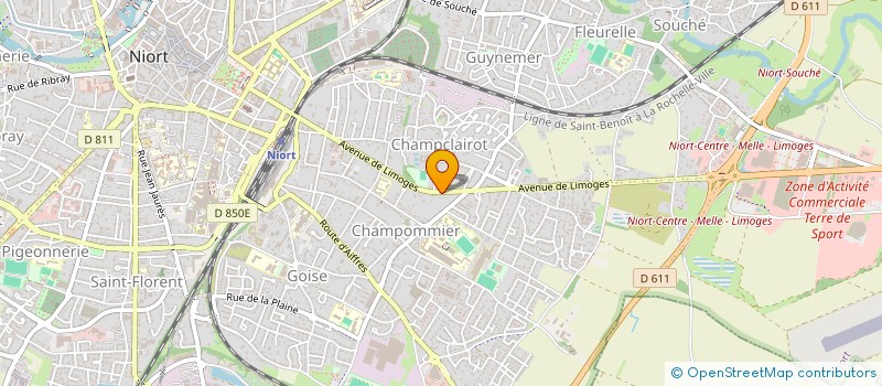 localisation de l'entreprise MONSIEUR JEAN-PAUL VERGNAUD à NIORT