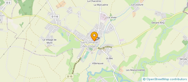 localisation de l'entreprise MONSIEUR JEAN-PAUL VIGIER à SAINT-HILAIRE-DES-LOGES