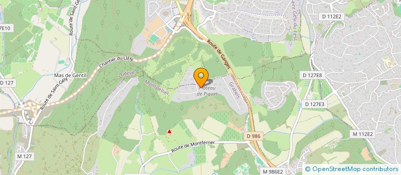 localisation de l'entreprise MONSIEUR JEAN PAUL VIVARES  GRABELS