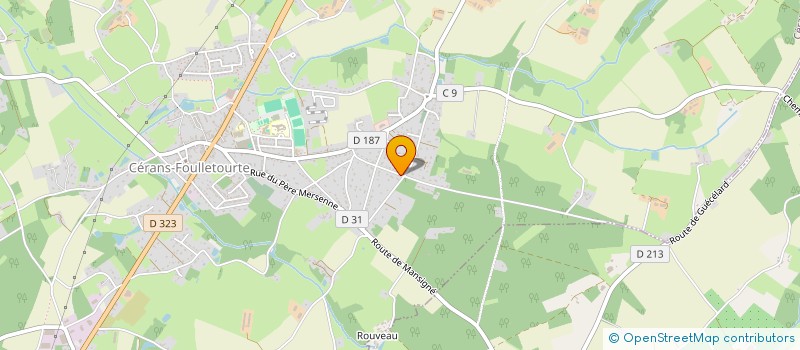 localisation de l'entreprise MONSIEUR JEAN-PAUL VOISIN  YVRE LE POLIN