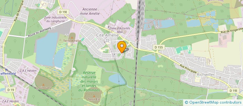 localisation de l'entreprise MONSIEUR JEAN-PAUL VOLOIR  RICHWILLER