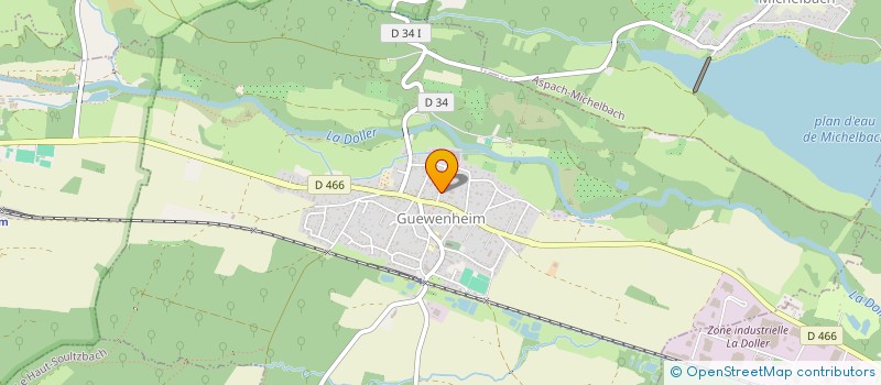 localisation de l'entreprise MONSIEUR JEAN-PAUL WILLEMANN  GUEWENHEIM