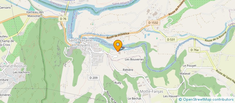 localisation de l'entreprise MONSIEUR JEAN-PAUL WLASSOW  SAINT-NAZAIRE-EN-ROYANS