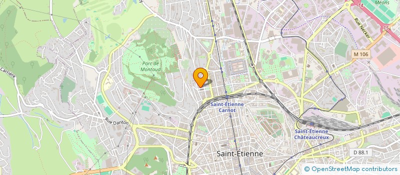 localisation de l'entreprise MONSIEUR JEAN PAUL ZAMORA  SAINT-ETIENNE