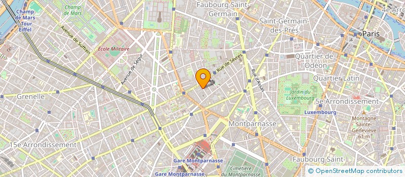 localisation de l'entreprise MONSIEUR JEAN-PAUL ZERBIB  PARIS 6