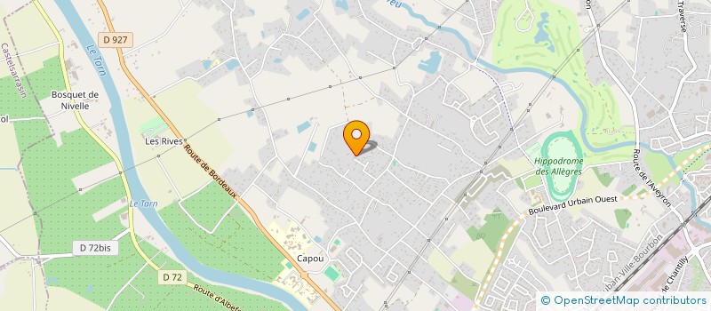 localisation de l'entreprise MONSIEUR JEAN-PAUL ZORTEA  MONTAUBAN