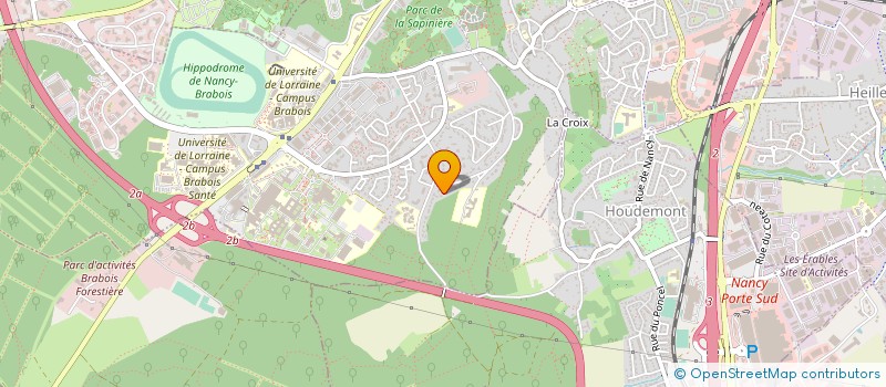 localisation de l'entreprise MONSIEUR JEAN PAUREAU  VANDUVRE-LES-NANCY