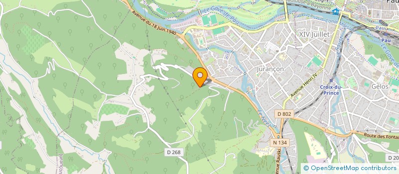 localisation de l'entreprise MONSIEUR JEAN PAYBOU à JURANCON