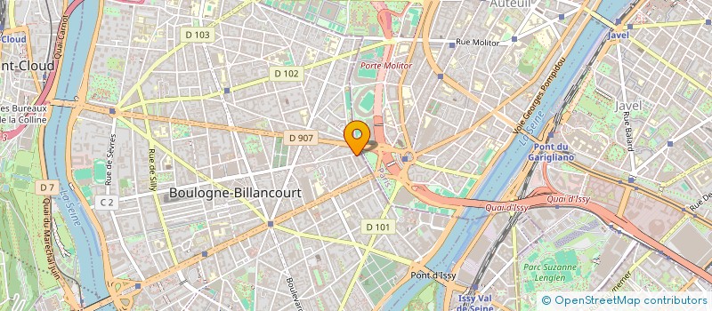 localisation de l'entreprise MONSIEUR JEAN PAYEN à BOULOGNE-BILLANCOURT
