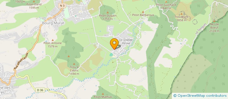 localisation de l'entreprise MONSIEUR JEAN PAYET  LE TAMPON