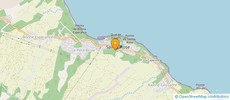 localisation de l'entreprise MONSIEUR JEAN PAYET  SAINTE-ROSE