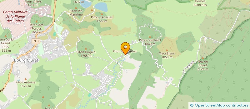 localisation de l'entreprise MONSIEUR JEAN PAYET  LE TAMPON