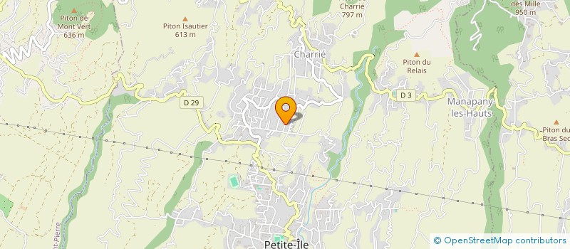 localisation de l'entreprise MONSIEUR JEAN PAYET  PETITE-ILE