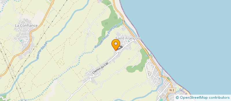 localisation de l'entreprise MONSIEUR JEAN PAYET  SAINT-BENOIT