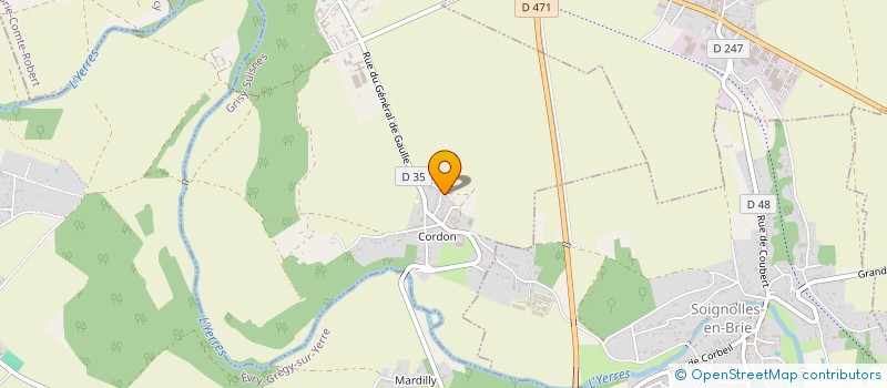 localisation de l'entreprise MONSIEUR JEAN PAYETTE  GRISY-SUISNES