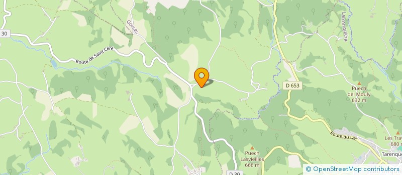 localisation de l'entreprise MONSIEUR JEAN PAYROT  GORSES