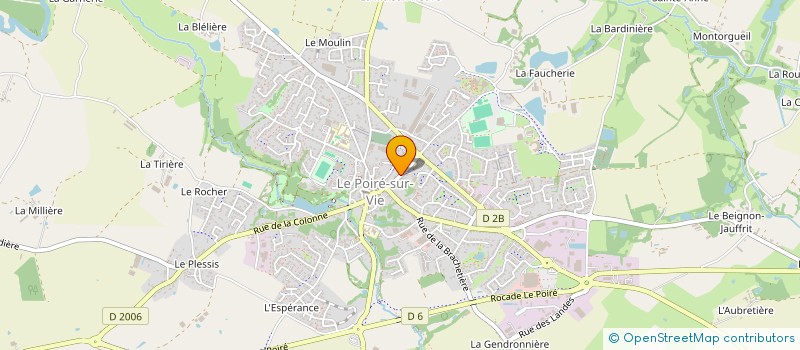 localisation de l'entreprise MONSIEUR JEAN PECHEREAU à LE POIRE-SUR-VIE