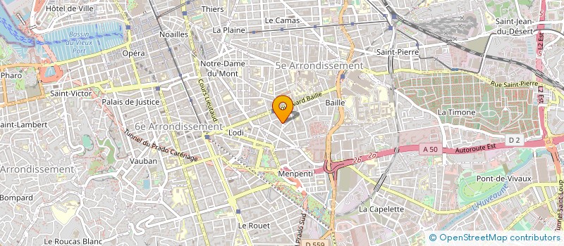 localisation de l'entreprise MONSIEUR JEAN PECHEUR à MARSEILLE