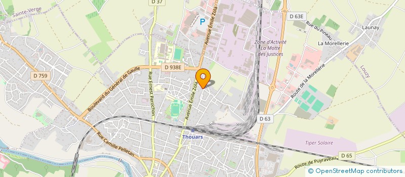 localisation de l'entreprise MONSIEUR JEAN PECK  SAINTE RADEGONDE