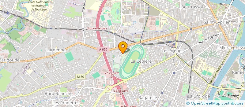 localisation de l'entreprise MONSIEUR JEAN PECOUT à TOULOUSE