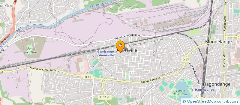 localisation de l'entreprise MONSIEUR JEAN PECQUEUR  AMNEVILLE