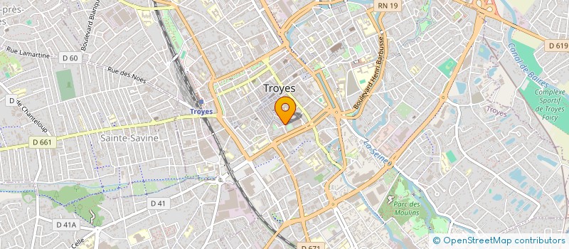 localisation de l'entreprise MONSIEUR JEAN PECZINKA  TROYES