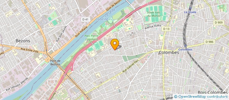 localisation de l'entreprise MONSIEUR JEAN-PEDRO MARTINS  COLOMBES