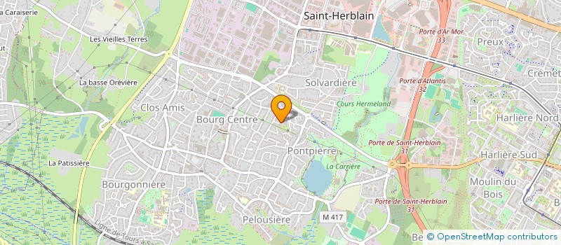 localisation de l'entreprise MONSIEUR JEAN PEDROT à ST-HERBLAIN